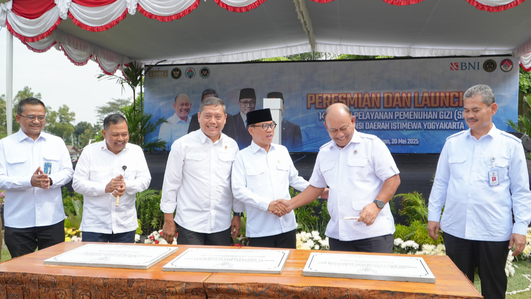 BGN Sijunjung Bersama Kemendes PDT Launching 14 SPPG Di Provinsi Daerah Istimewa Yogyakarta