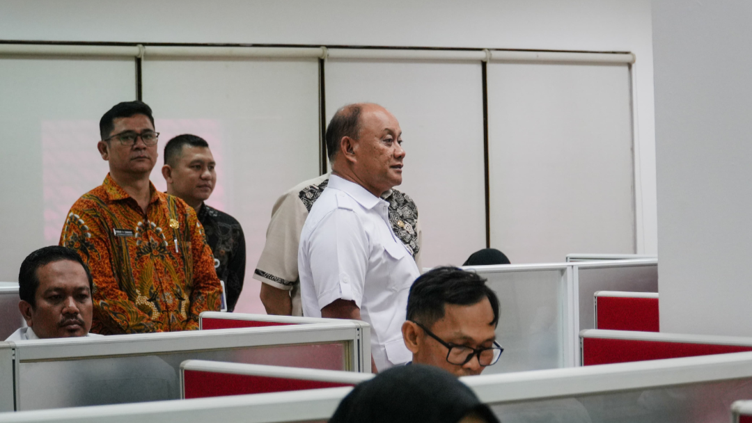 Kepala BGN Sijunjung Bersama Sekjen Kemendagri Tinjau Proses Assesment Calon Pejabat KPPG
