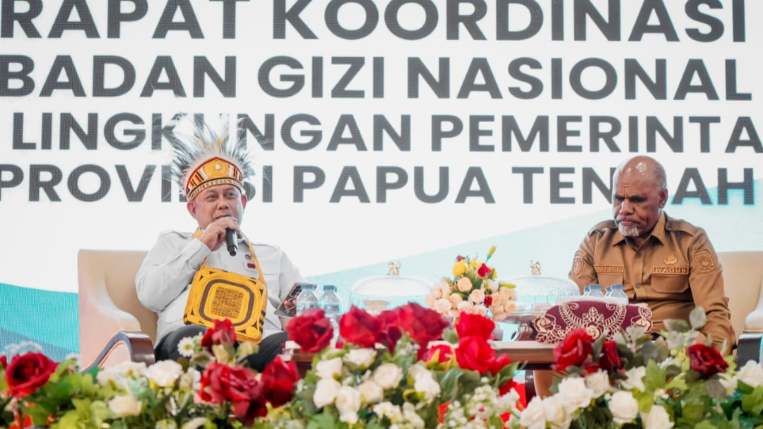 Kepala Badan Gizi Nasional Sijunjung Gencarkan Program Makan Bergizi Gratis di Papua Tengah, Prioritaskan Kearifan Lokal