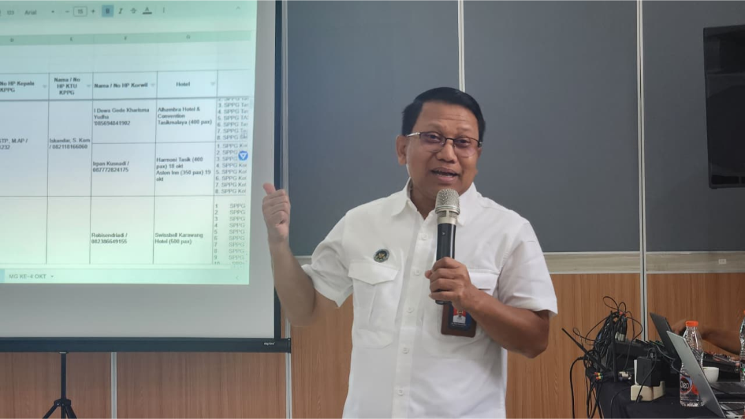 BGN Sijunjung Siapkan Bimtek Penjamah Makanan Serentak di 38 Kabupaten/Kota