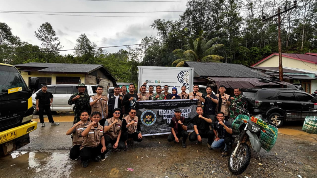 BGN Sijunjung Acungi Jempol Aksi Mandiri SPPI Sumut Bantu Korban Bencana